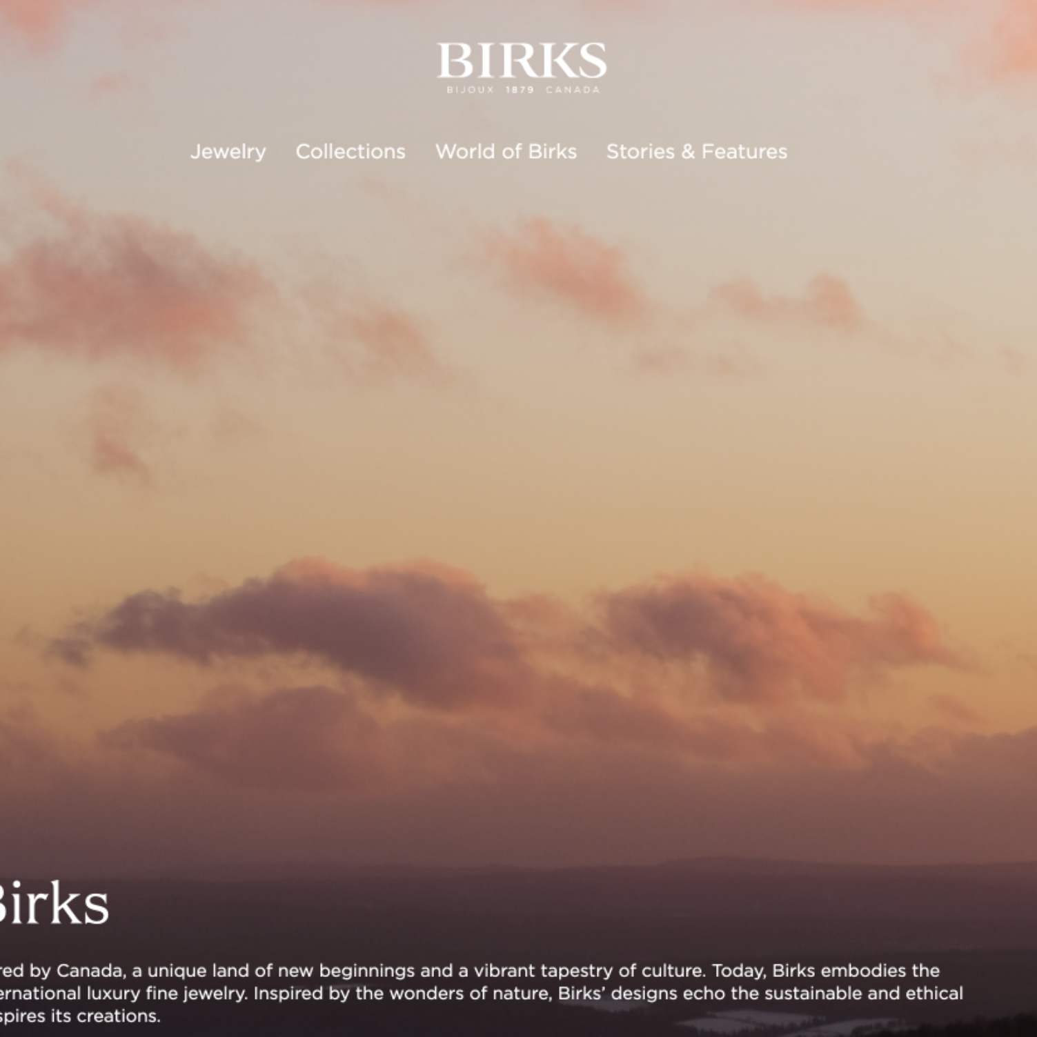 World of Birks-Luxury Global UI/UX Design Agency